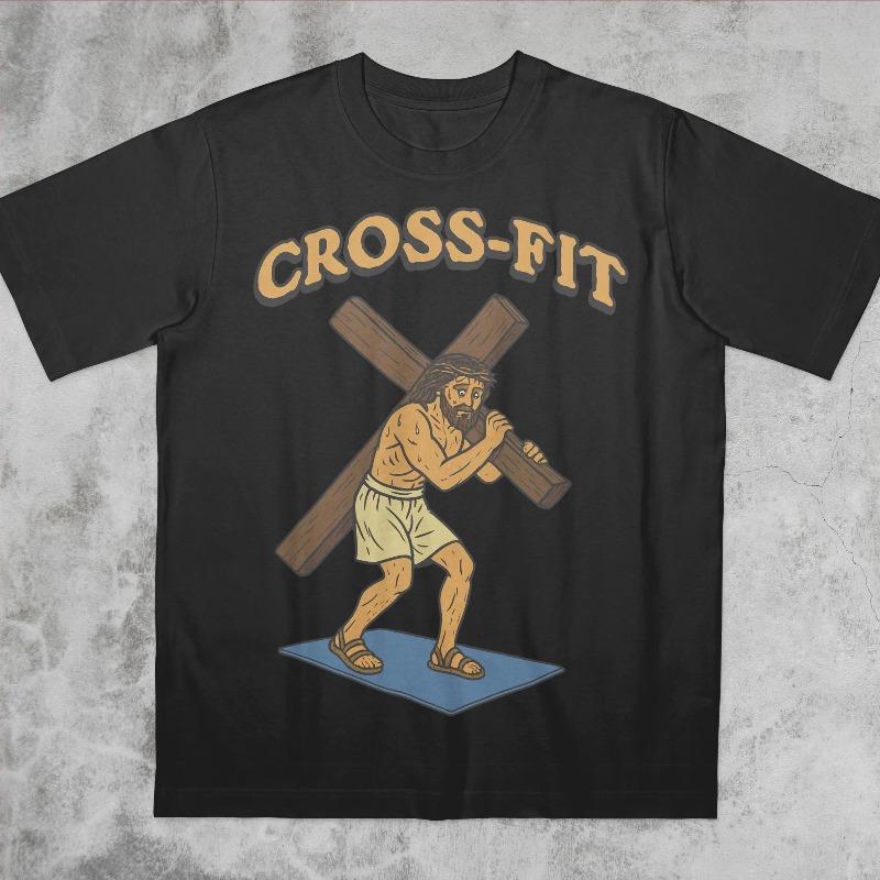 Jesus TShirt Funny Christian Gym Shirt 90s Vintage Bootleg Dank Memes S