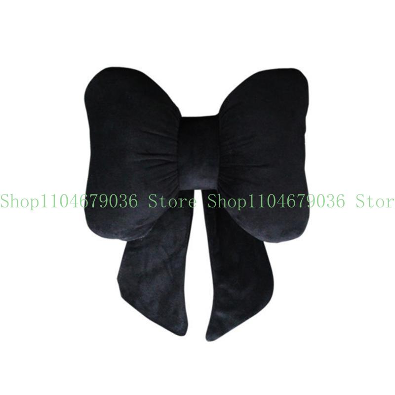 652F Bowknot Car Headrests Neck Protections Pillows Head Support Car Accessories чёрный