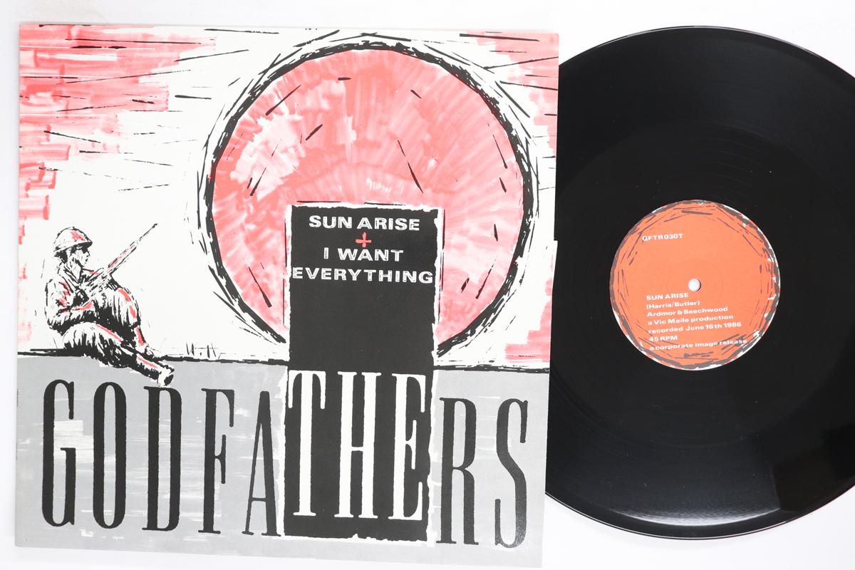 

12inch Record GODFATHERS Sun Arise I Want Everything GFTR030T CORPORATE IMAG 1986 UK Rock Used