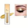 18 Colors Micro Glitter Liquid Eyeshadow, Brickstone Pearlescent Eyeshadow Liquid Waterproof Makeup Smokey Makeup Long Lasting Eyeshadow