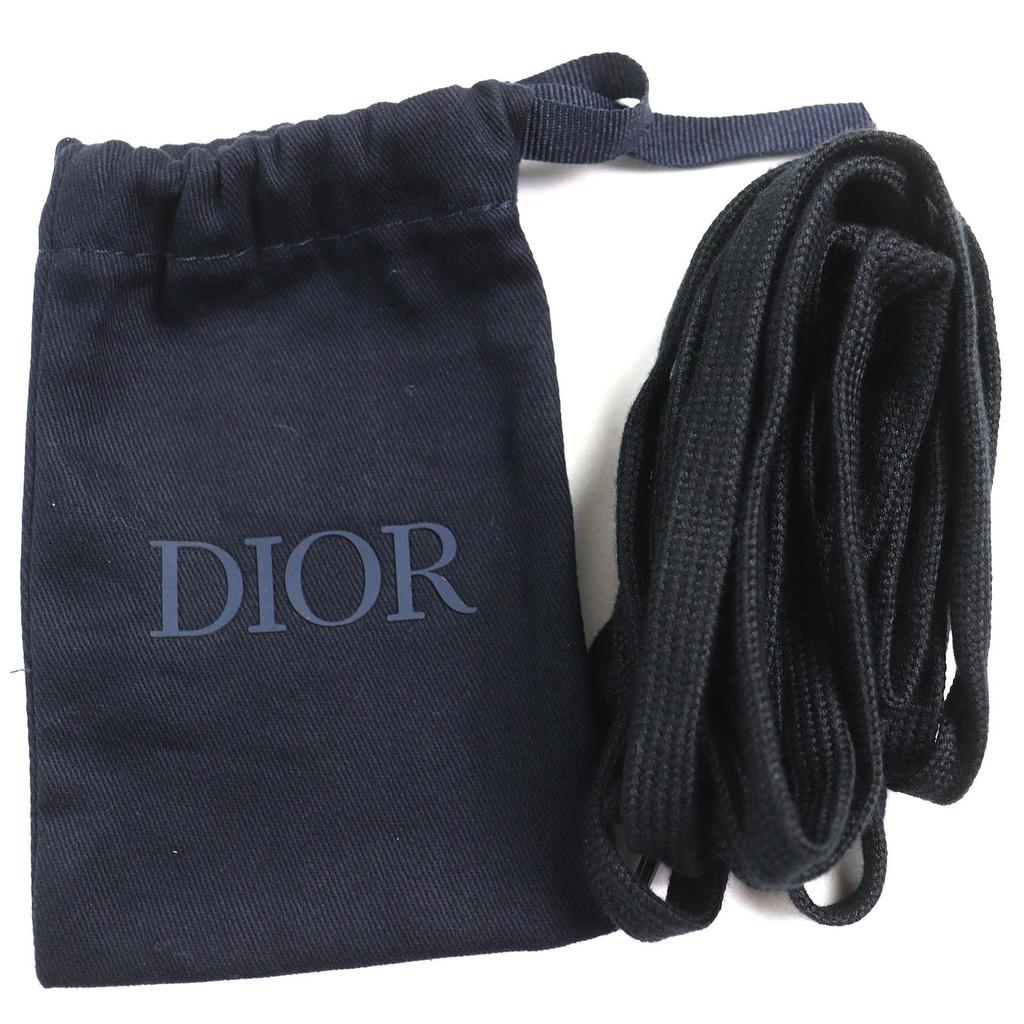 Pristine DIOR High cut sneakers B23 Oblique Logo Black beige mens 43 3SH126ZSA  Used