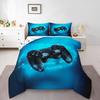 Erosebridal Teens Dirt Bike Comforter Set Twin Size, Motocross Rider Down Comforter for Kids Boys Adult Men, Motorbike Extreme Sport Bedding