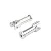 Motorcycle Passenger Footpeg Supports for 2018-2024 Replacement Left Right Foot Pegs Universal Foot Rest Bracket