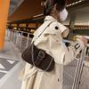 Frosted Soft Shoulder Chain Handbag Underarm Bag Women's Simple and Versatile Advanced Texture Baguette Bag Advanced Sense