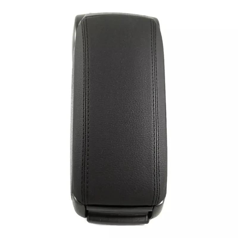 For Dacia Duster 2010 - 2017 Armrest Arm rest Center Console Box Black Leather Original Fit LHD Car Interior Accessories