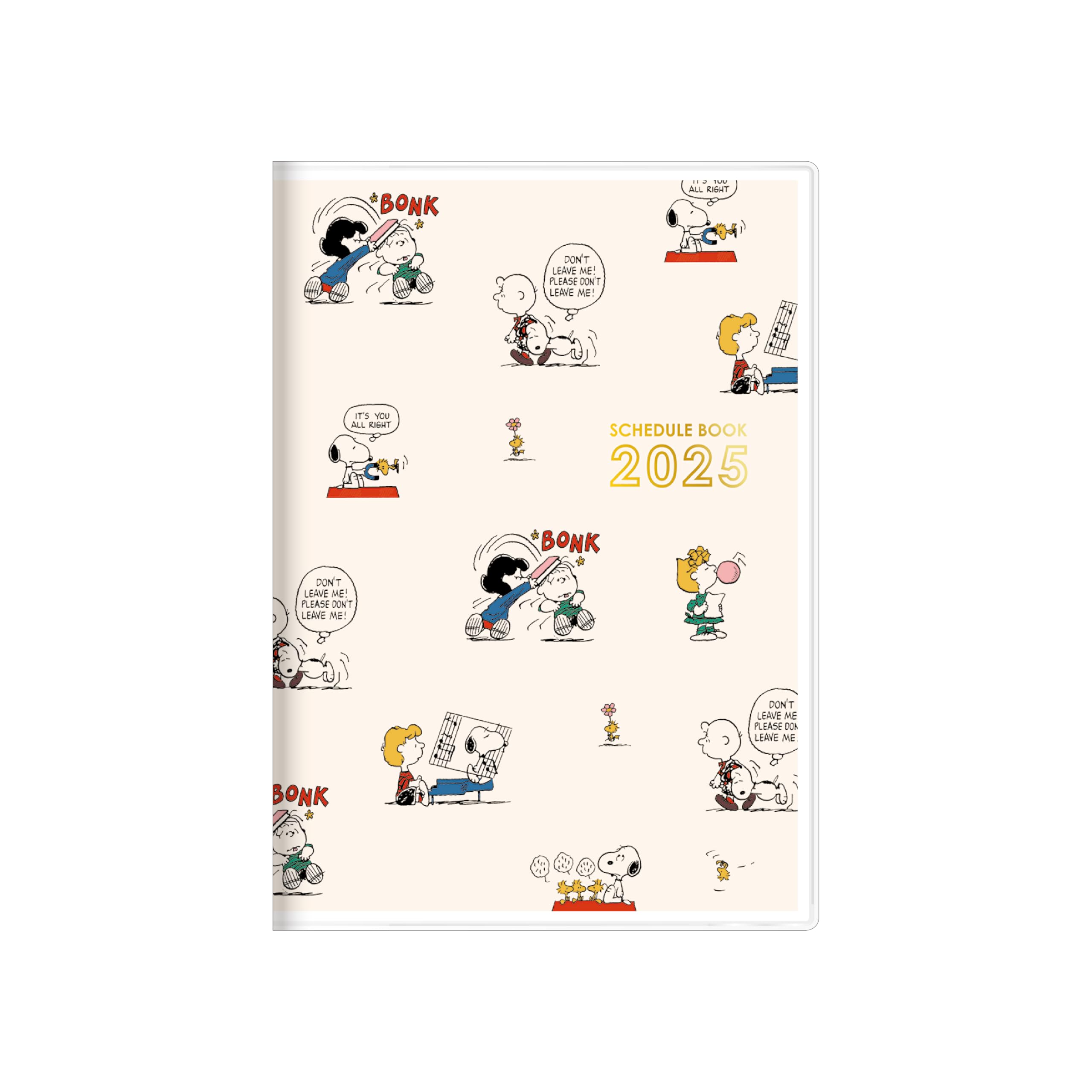 

Sunstar Stationery Snoopy 2025 Planner Monthly B6 Friends Flyer S2958155