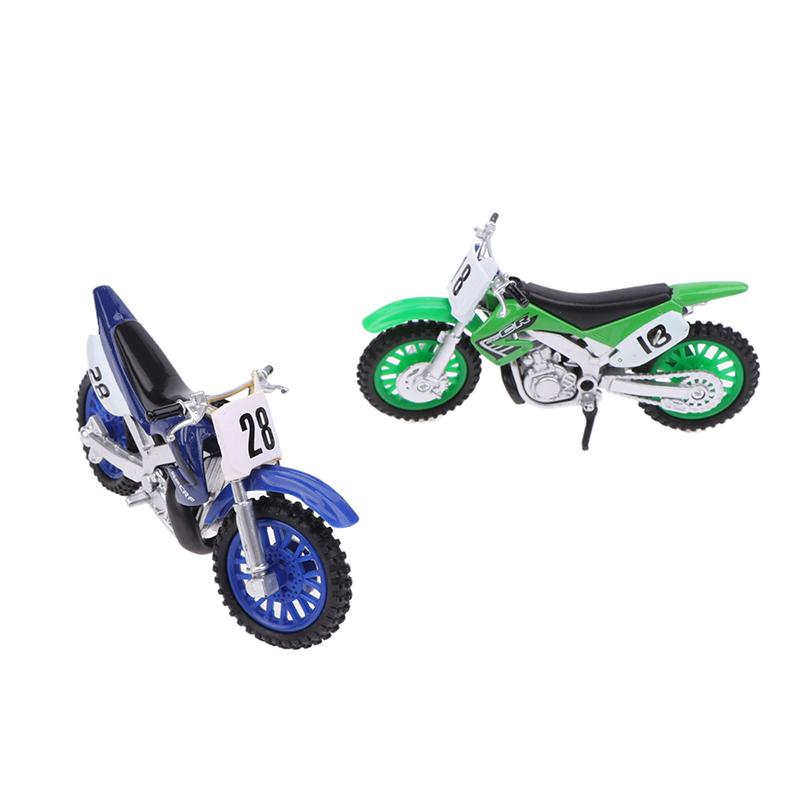 Simulated Alloy Motocross Motorcycle Model Toy Adventure Alloy Motorcycle Model Kids Toy Gift