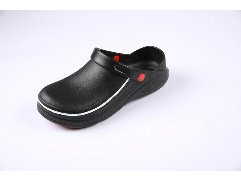 Oil-Proof Non-Slip Safety Work Shoes: Anti-Smash Protective Chef Footwear