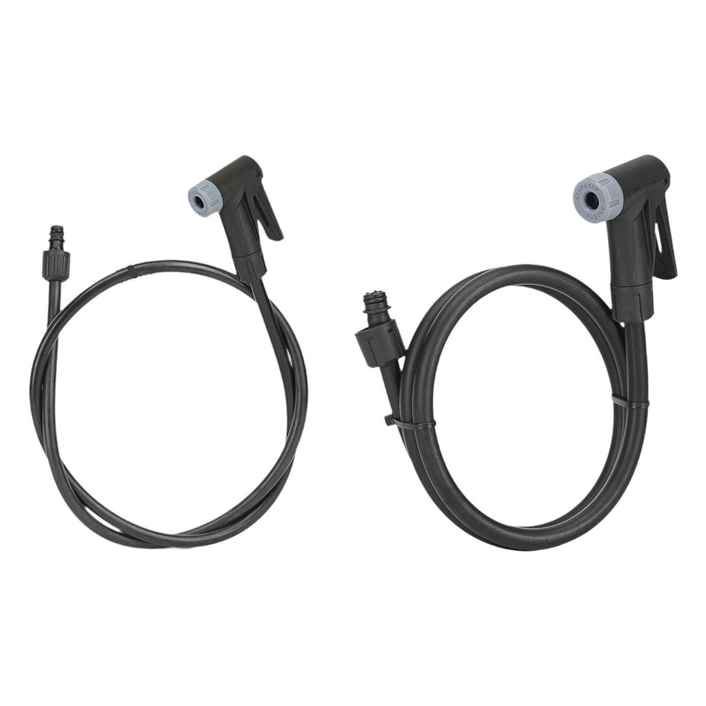 Bicycle Air Pump Hose Adapter for Motorcycle with Tire Chuck Tube Simple Assembly Multifunctional 39inch Extension Pipe Portable