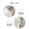 Pullover Autumn and Winter Solid Color Irregular Button Half Turtleneck Sweater Men's Korean Knitted Top