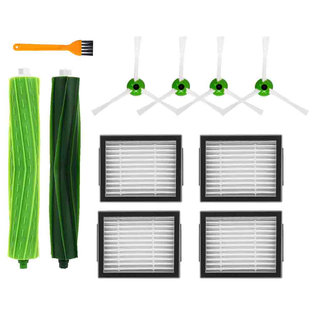 Ricambi Per iRobot Roomba i3 i3+ i4 i4+ i6 i6+ i7 i7+ i8 i8+ E5 E6 E7 Robot Aspirapolvere Spazzola Principale Rotante Spazzola Laterale Filtro Accessori