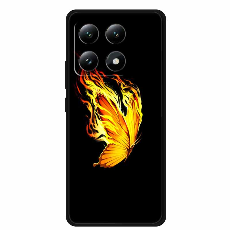 For Xiaomi 15T 5G Case Cool Animals Soft Silicone Phone Case for Xiaomi 15T Pro 5G Cover Ultra-Thin Dustproof Protective Funda