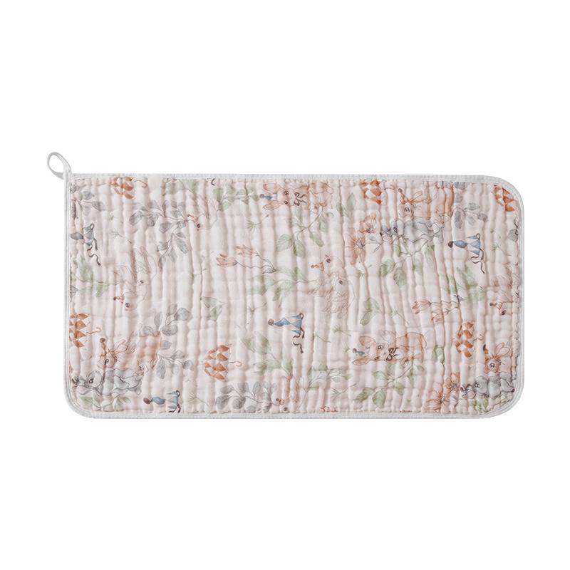 EMXEE Baby Cotton Gauze Burp & Saliva Towel 2-Pack 30cm×60cm