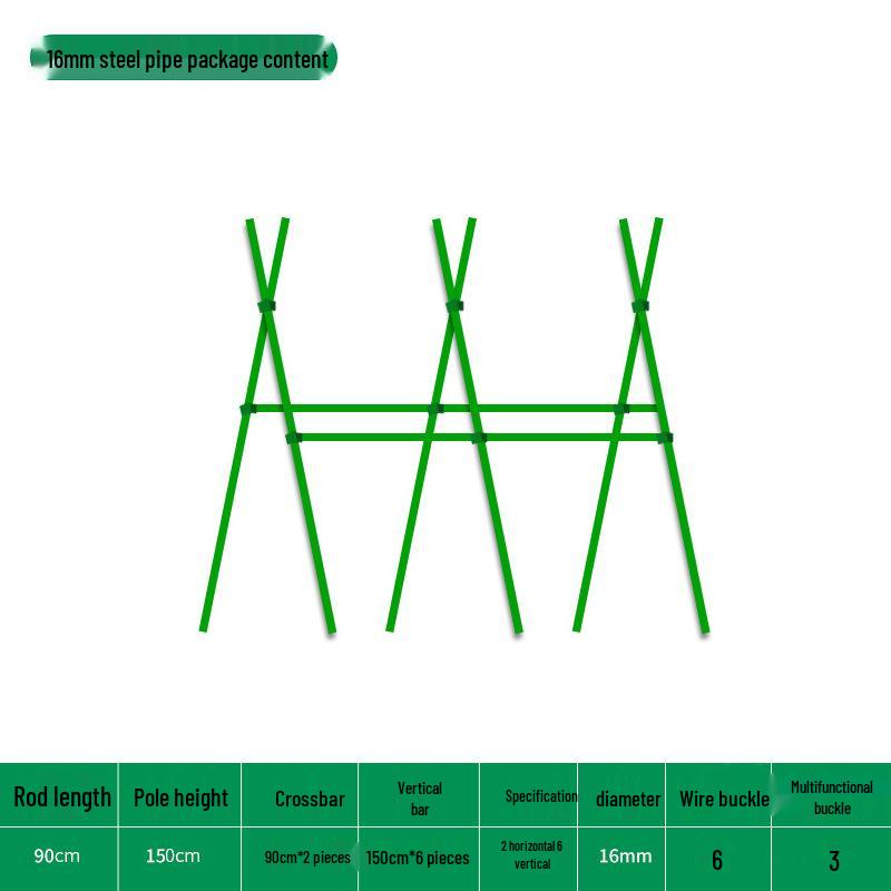 Vegetable Garden Climbing Support: Bean, Cucumber, and Runner Bean Trellis Frame