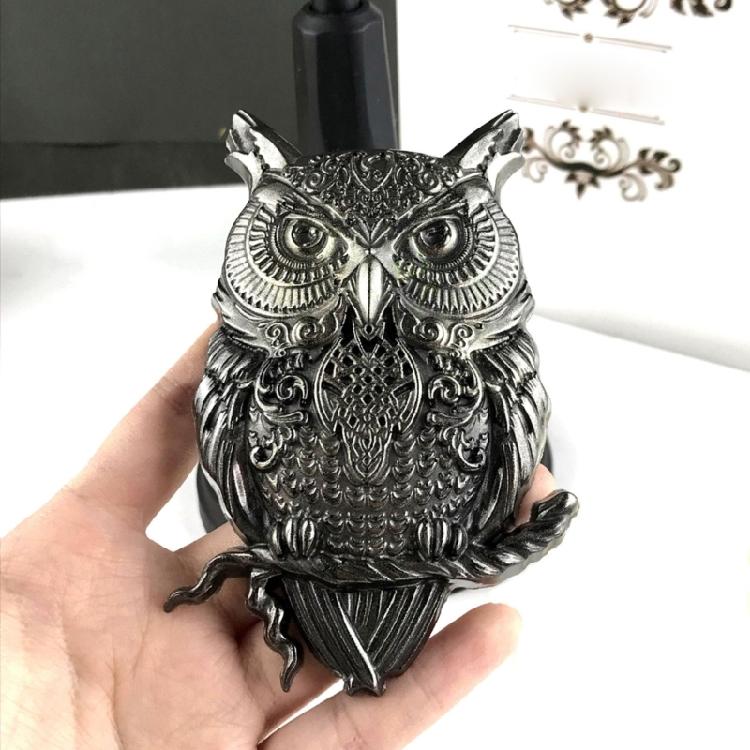 2Pcs Wall Hanging Silicone Moulds Flying Eagle Owls Decor Mold DIY Pendant