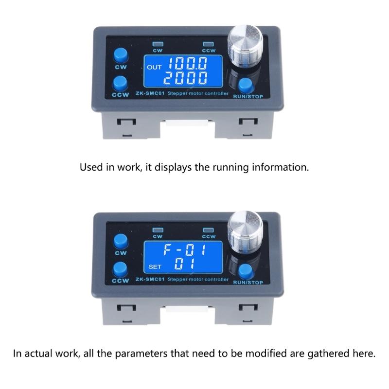 Industrielles Schrittmotor-Steuerungsmodul: Anpassbare Bewegungsparameter und Speicherfunktion für Einzelanwendungen