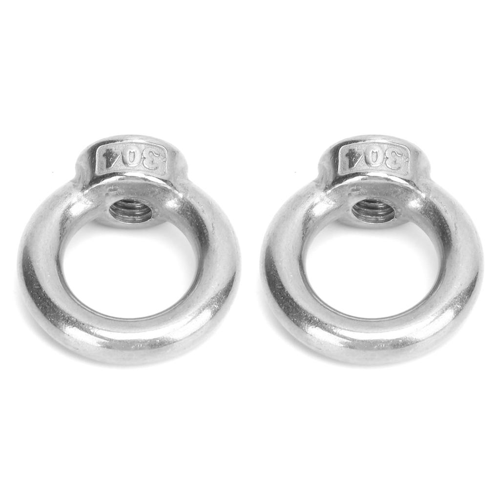 2 Stück Heißösen Edelstahl Outdoor Wasserwerkzeuge für Meeresindustrie Yachten SchnellbooteM10