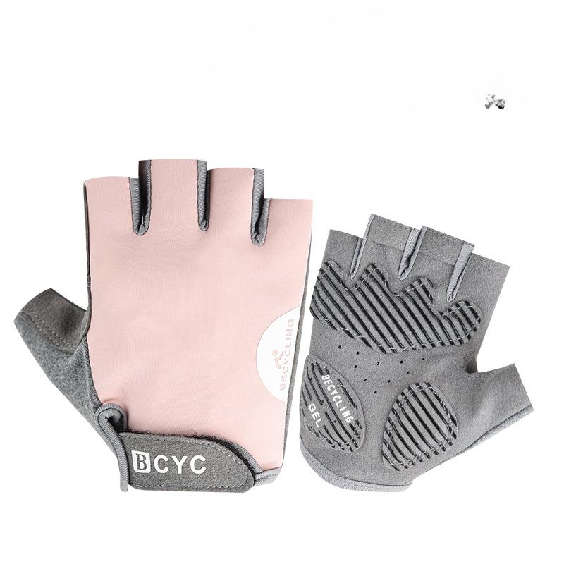 Fitness Gloves for Men and Women with Half Finger Thin Equipment Training Anti Slip Wear Resistant Cocoon Proof Mountaineering Bicycle Riding Gloves