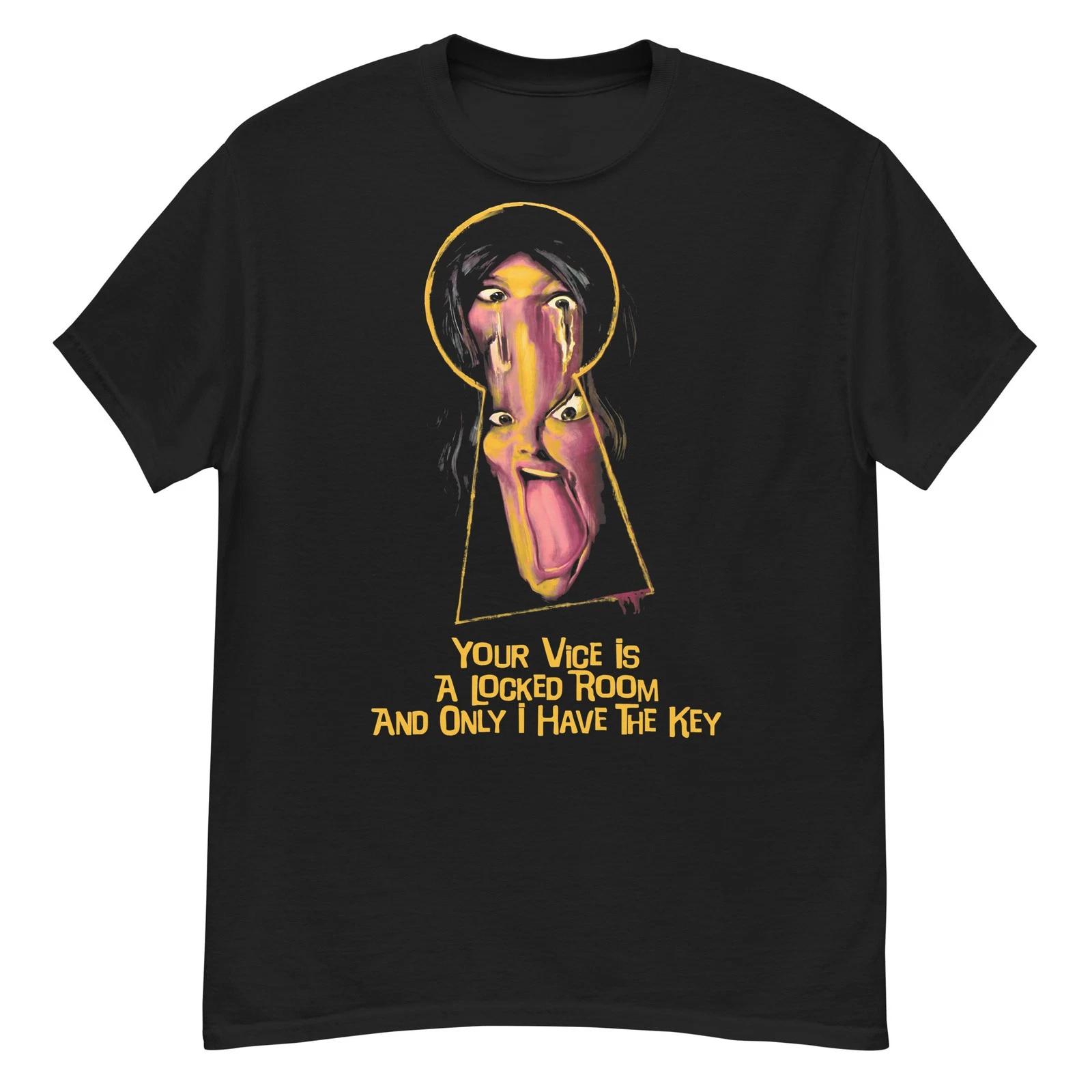 Your Vice Is a Locked Room and Only I Have the Key cult giallo fan art t-shirt S