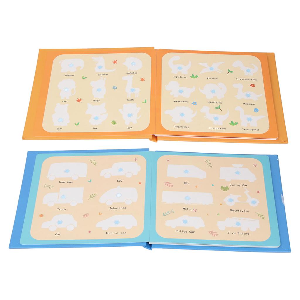 Water Coloring Book Reusable Water Doodle Book Children Early Learning Educational Toy for Home Trav