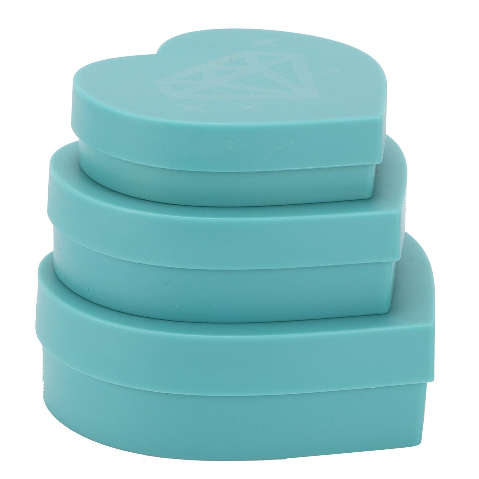 

Rhinestone Painting Trays New Love Heart Shape DIY Multifunctional Crystal Screening Storage Tool SetBlue Number 2 синій