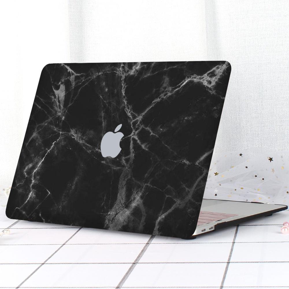 personalised marble macbook case
