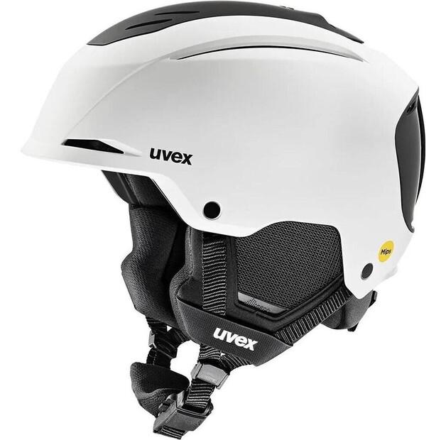 Шлем защитный uvex Resolution Mips White/BlackMatt серый