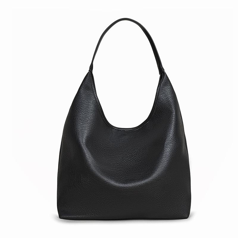 Einfache, große, modische und Retro-Beuteltasche für stilvolles Pendeln und Büro, Elegante Umhängetasche