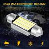 2/10Pcs LED Festoon Dome 31mm 36mm 39mm 42mm Super Bright LED Bulb HighQuality Car License Plate Light Car Interior Reading Lamp