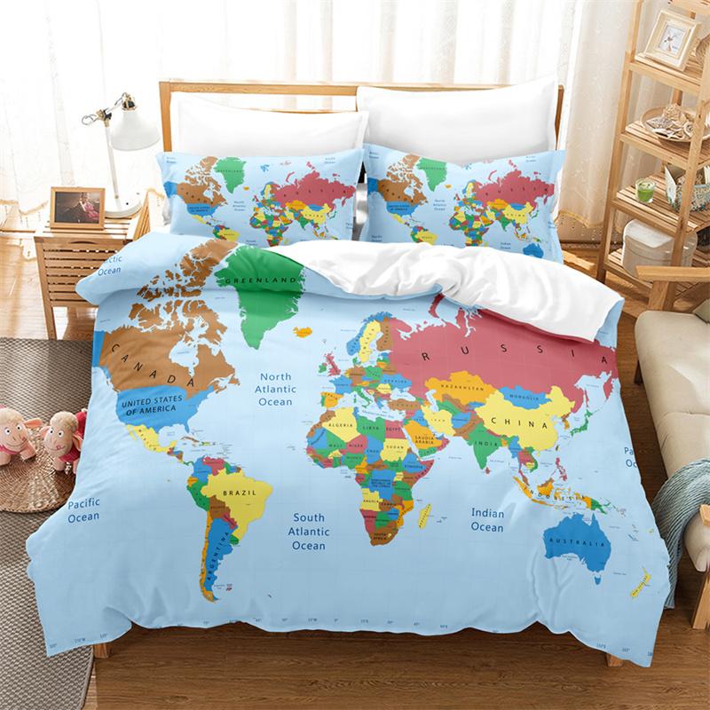 Colored Stars Duvet Cover 3-piece Set 3d Bedding Set King Size Fashion Soft Microfiber Bedding Set Double Bed Duvet Cover Set