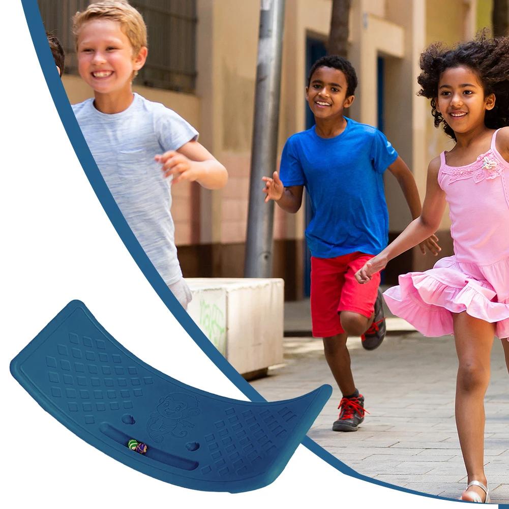 Children Twisting Balance Boards Seesaw Balancing Toy Balance Rocker Board Non Slip Curved Wave Board Stretching Boards For Kid