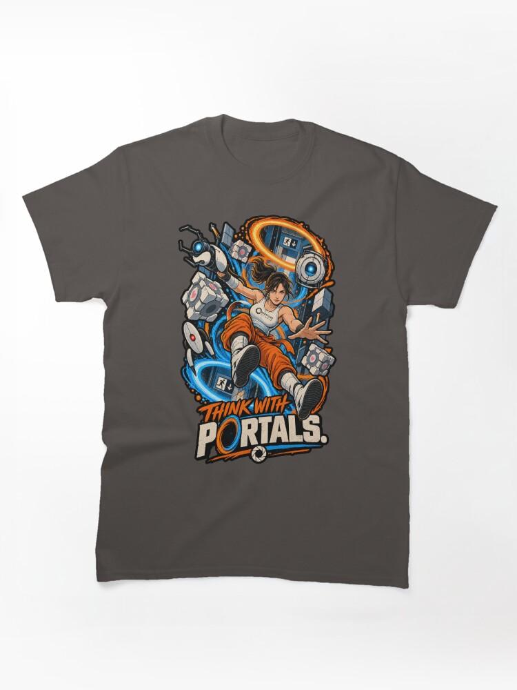 Portal Portal Think With Portals Classic T-Shirt