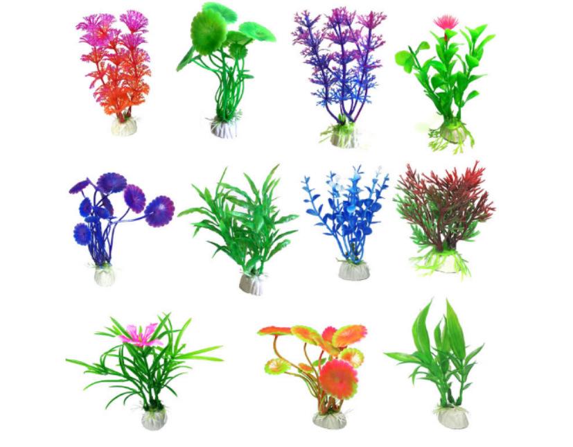 Clear Oval Desktop Fish Tank & Turtle Habitat Ornament