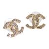 Chanel ABD310_B16658 Pierce Gold Metal/crystal Women