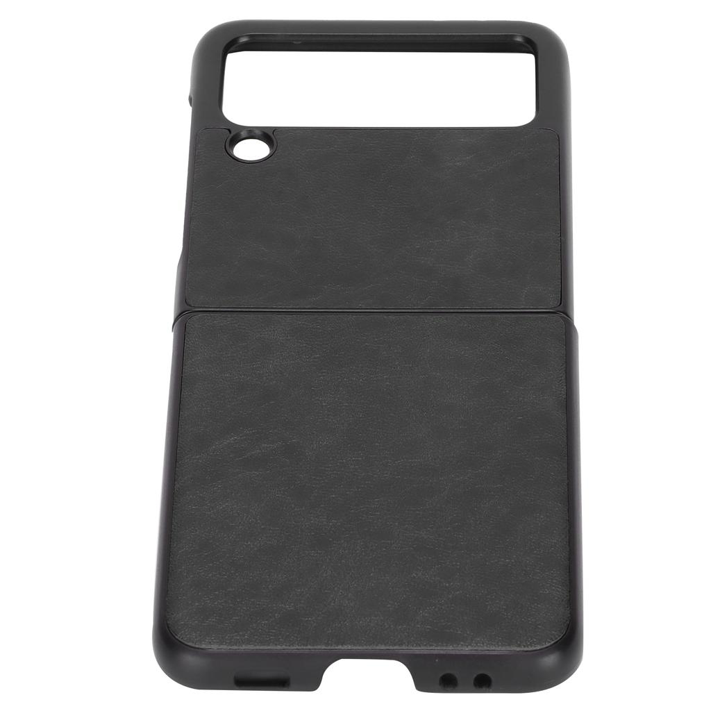 Skórzane etui na telefon komórkowy Samsung Galaxy Z Flip 3, odporne na zarysowania i wstrząsy