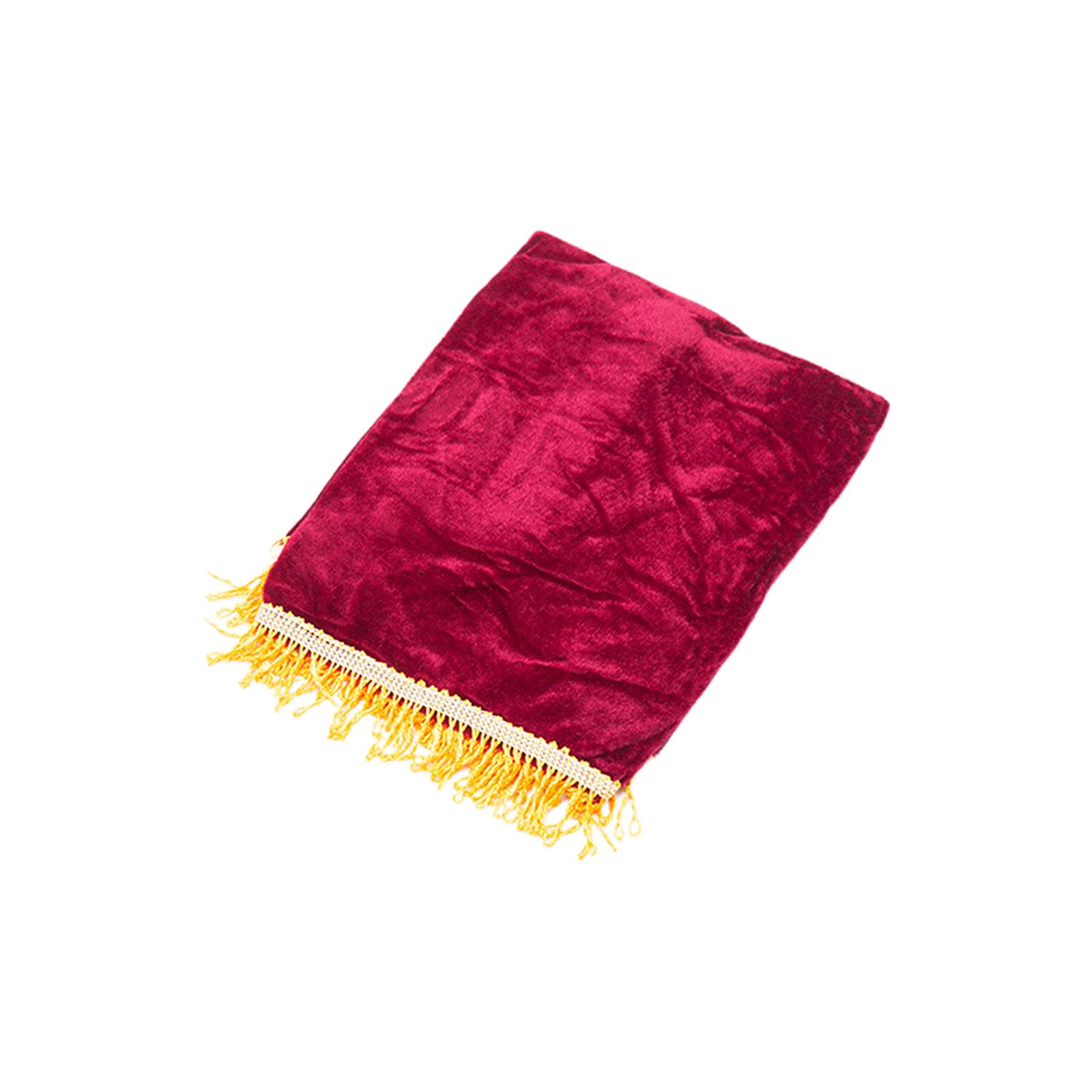 Piano Keyboard Cover 61 Keys Universal Electronic Keyboard Dust Cover with Decorative Tassels Musical Instrument Accessories красный