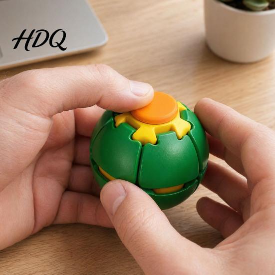 Ball Desk Toy 3D Printed Press Toy Stress Anxiety Relief Fidget Spinner
