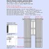 1/2Pcs Rod Pocket Voile Sheer Curtain Door Drape Shades  Living Room Bedroom Kitchen Decoration