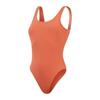 Womens/Ladies Ribbed One Piece Swimsuit