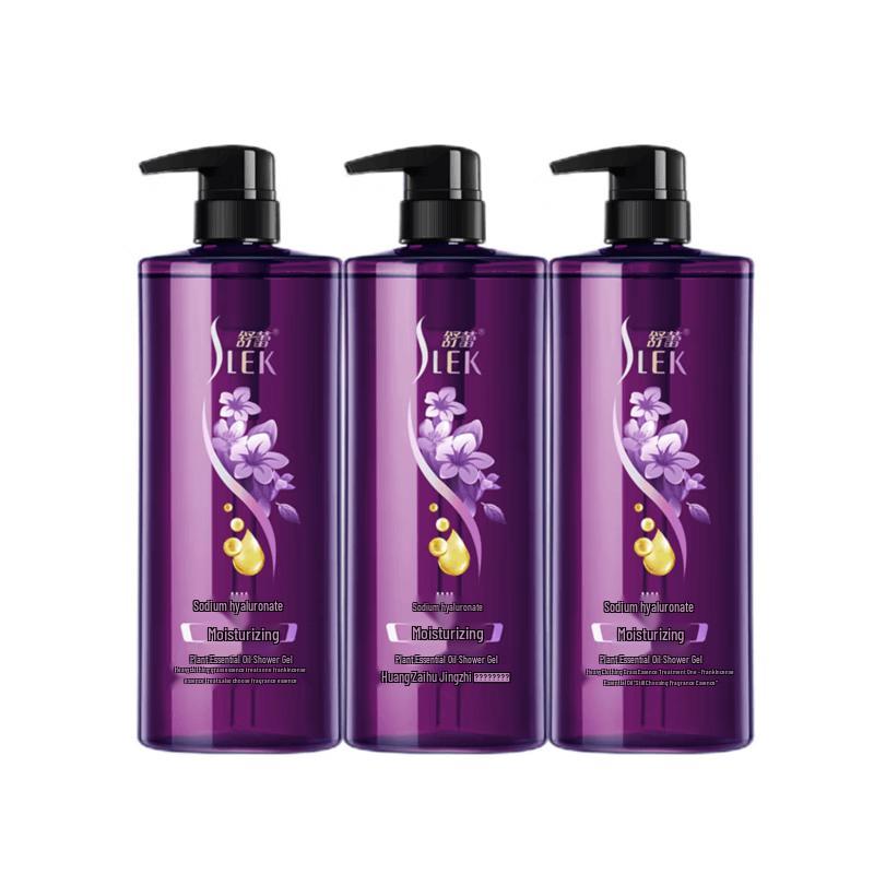 Shu Lei Moisturizing Botanical Essential Oil Shower Gel (3x500ml)