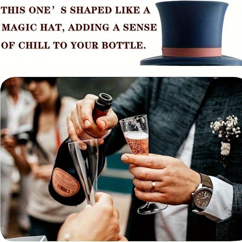 1 Reusable Silicone Cork, Leak-proof Champagne and Beer Bottle Sealer