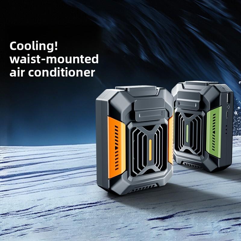 Portable Neck Fan With Usb Rechargeable Battery For Outdoor Travel And Office Use
