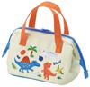Skater Lunch Bag, Insulated, Small, Kids', Clasp Closure, Dinosaur Design, Size 26, KGA0-A