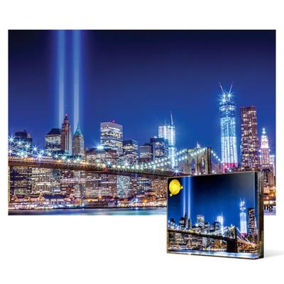 New York's 9/11 Memorial Lights - 1000 Piece Jigsaw Puzzle, Popular Korean Puzzle