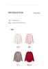 Cashmere Seven-Stitch Round Neck Loose Mid-Length Split Hem Knitted Sweater