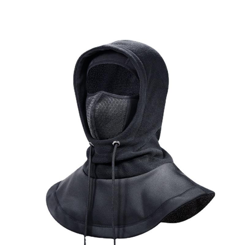 Winter Warm Face Mask Skiing Face Protector Head Cover Neck Cover Cold Bib Riding Warm Cap