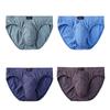 4Pcs Men's Briefs Cotton Underwear Bottom Fashion Underpants Man Undies Comfortable Panties Big Size L XL XXL 3XL 4XL 5XL 6XL 7XL