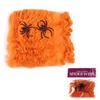 Décoration Murale - AIMOONSA - Toile D'araignée Extensible - Orange - 100 G - 10 Araignées