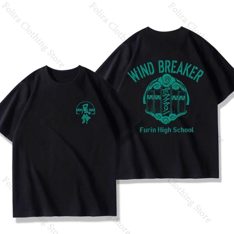

Anime WIND BREAKER Print Tshirt Cotton Summer Tops Short Sleeve Tee Women Unisexs Clothes Daily Clothing 3XL