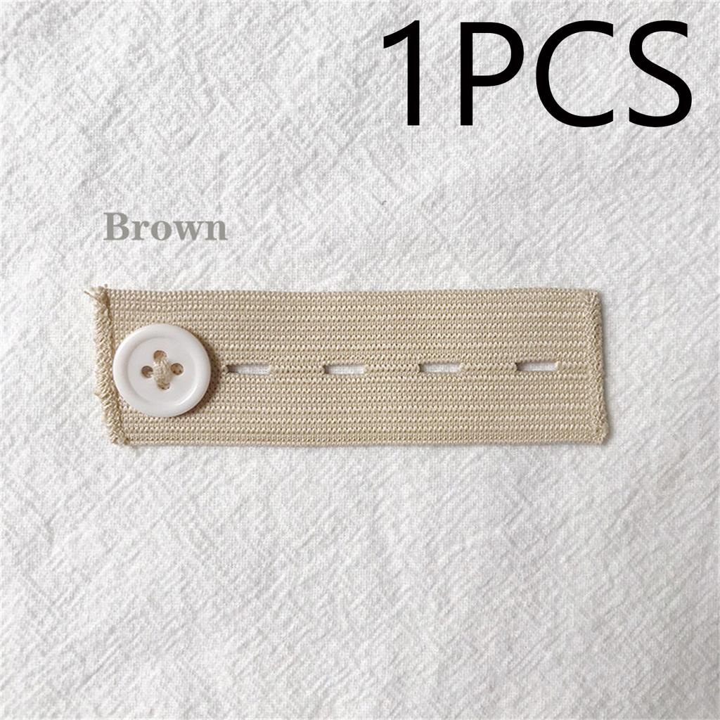 1/20 Pants Extender Belt Unisex Waist Band Tight Trousers Jeans Skirts Maternity Button Hooks Garment DIY Sewing Supplies